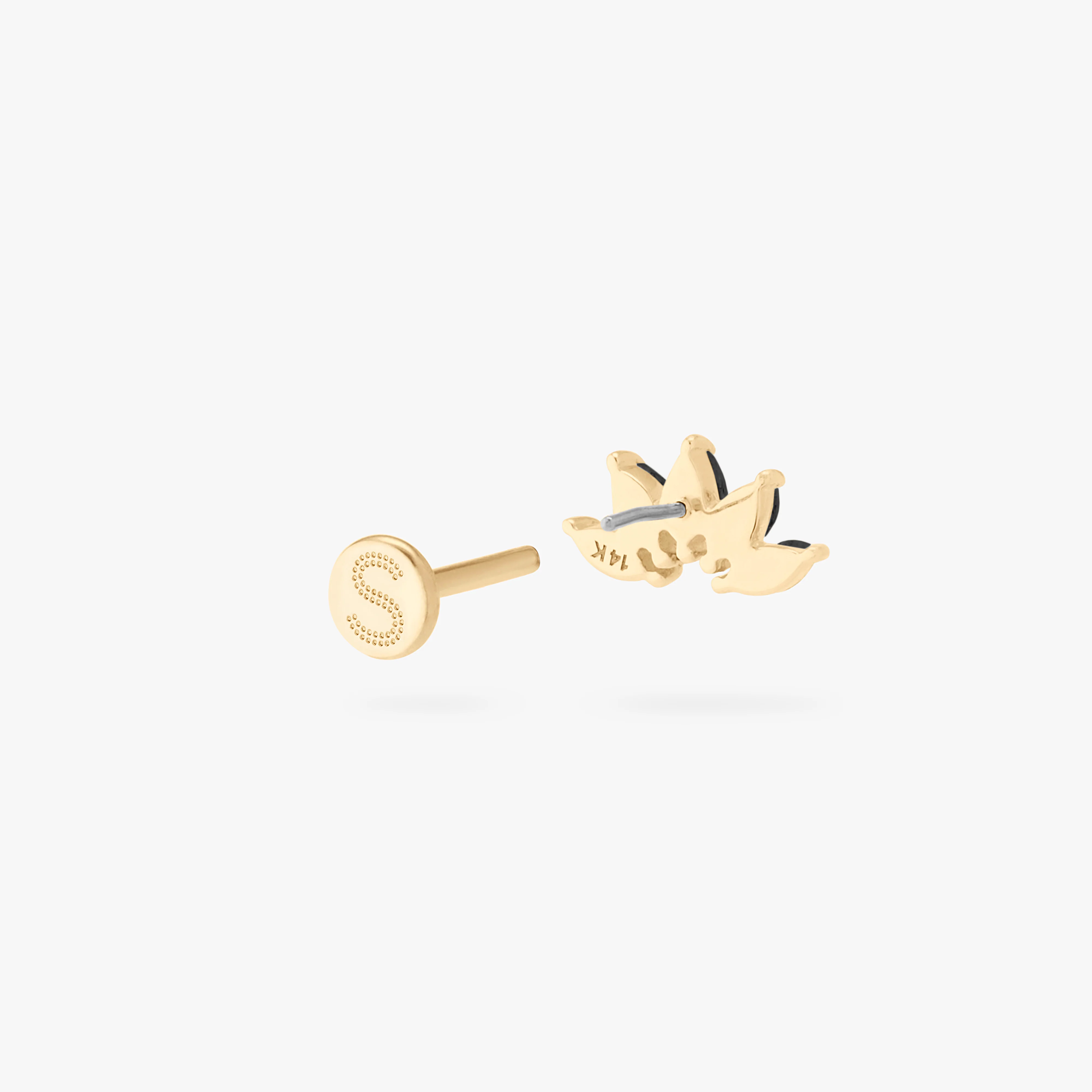14K Crown Flatback - Image 4