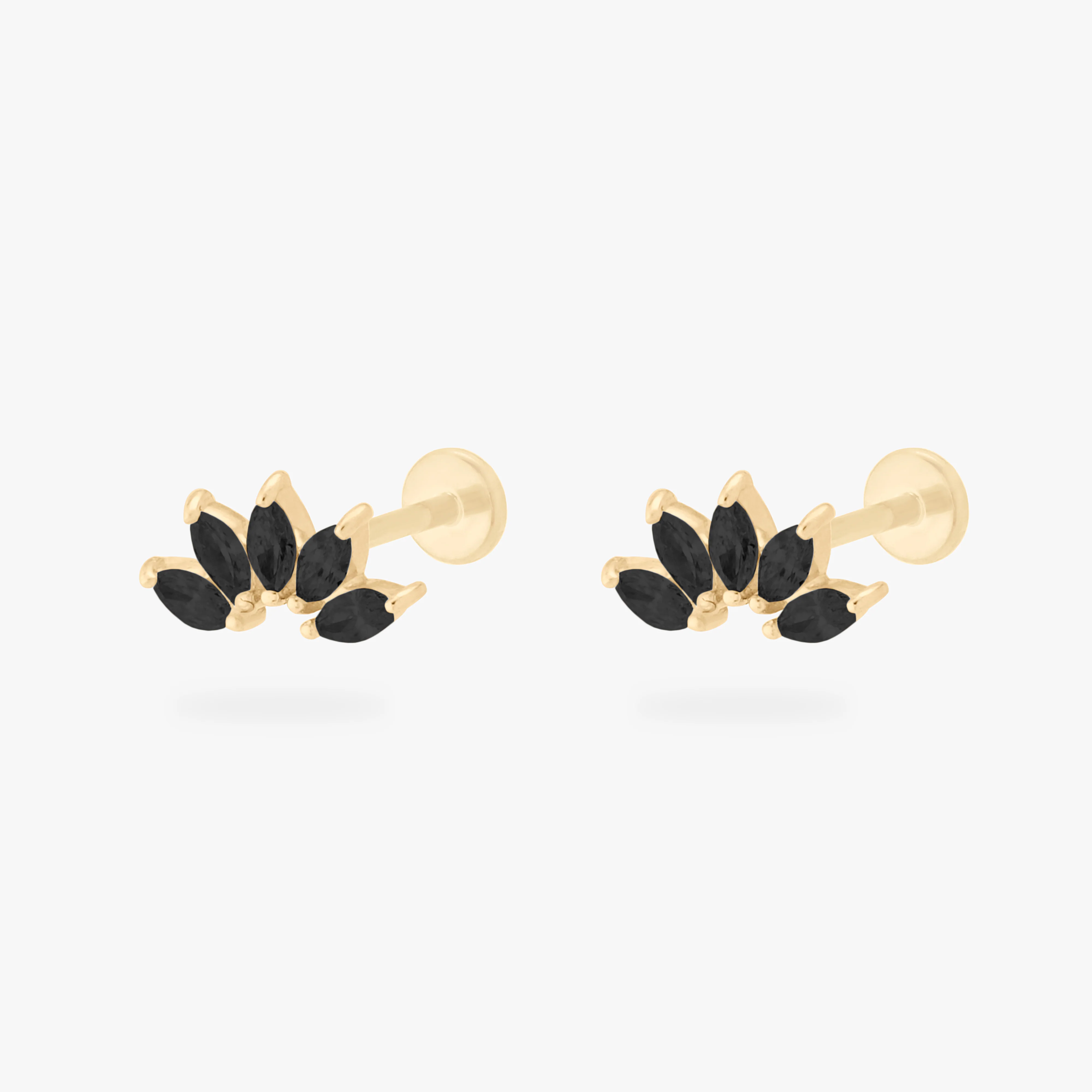 14K Crown Flatback - Image 6