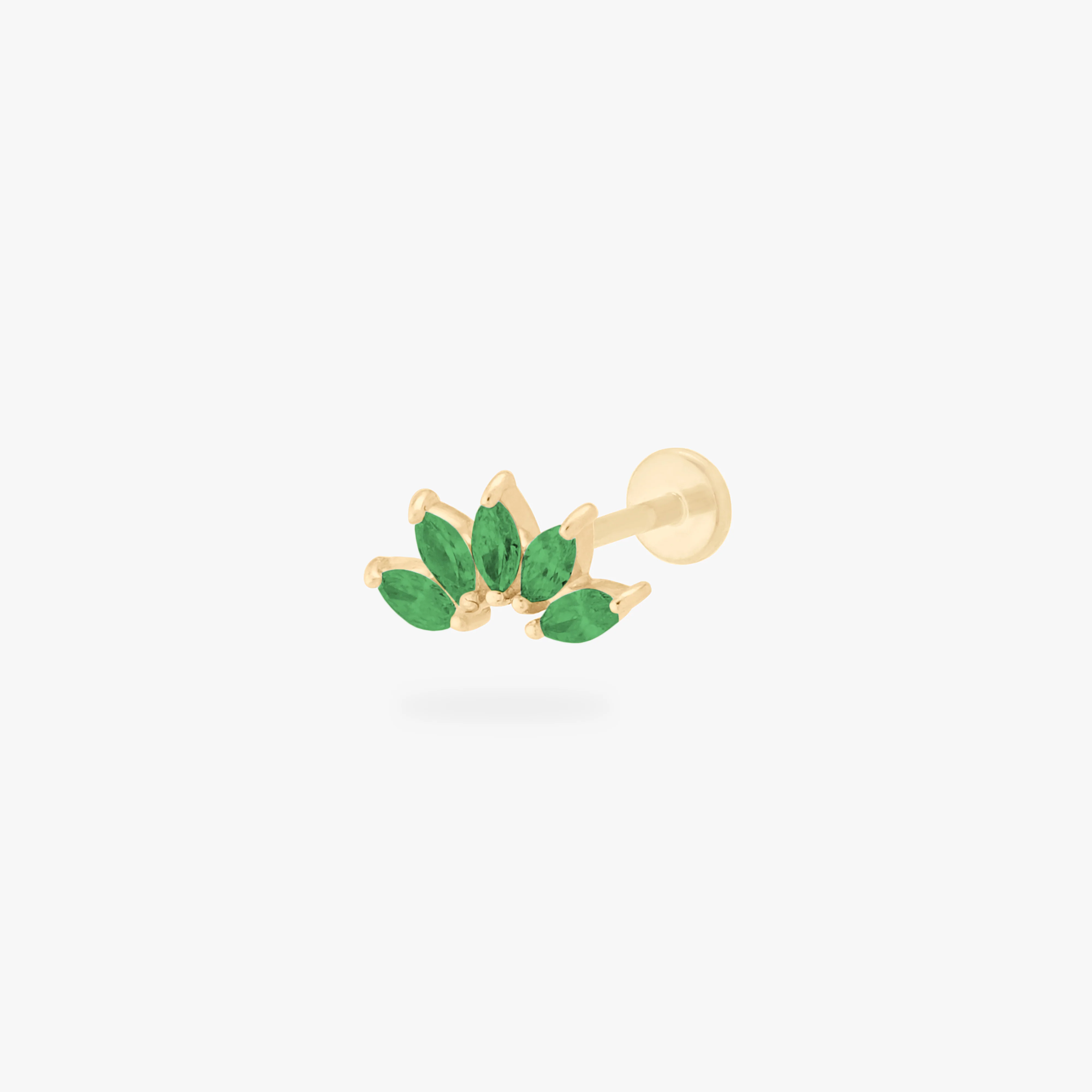 14K Crown Flatback - Image 7
