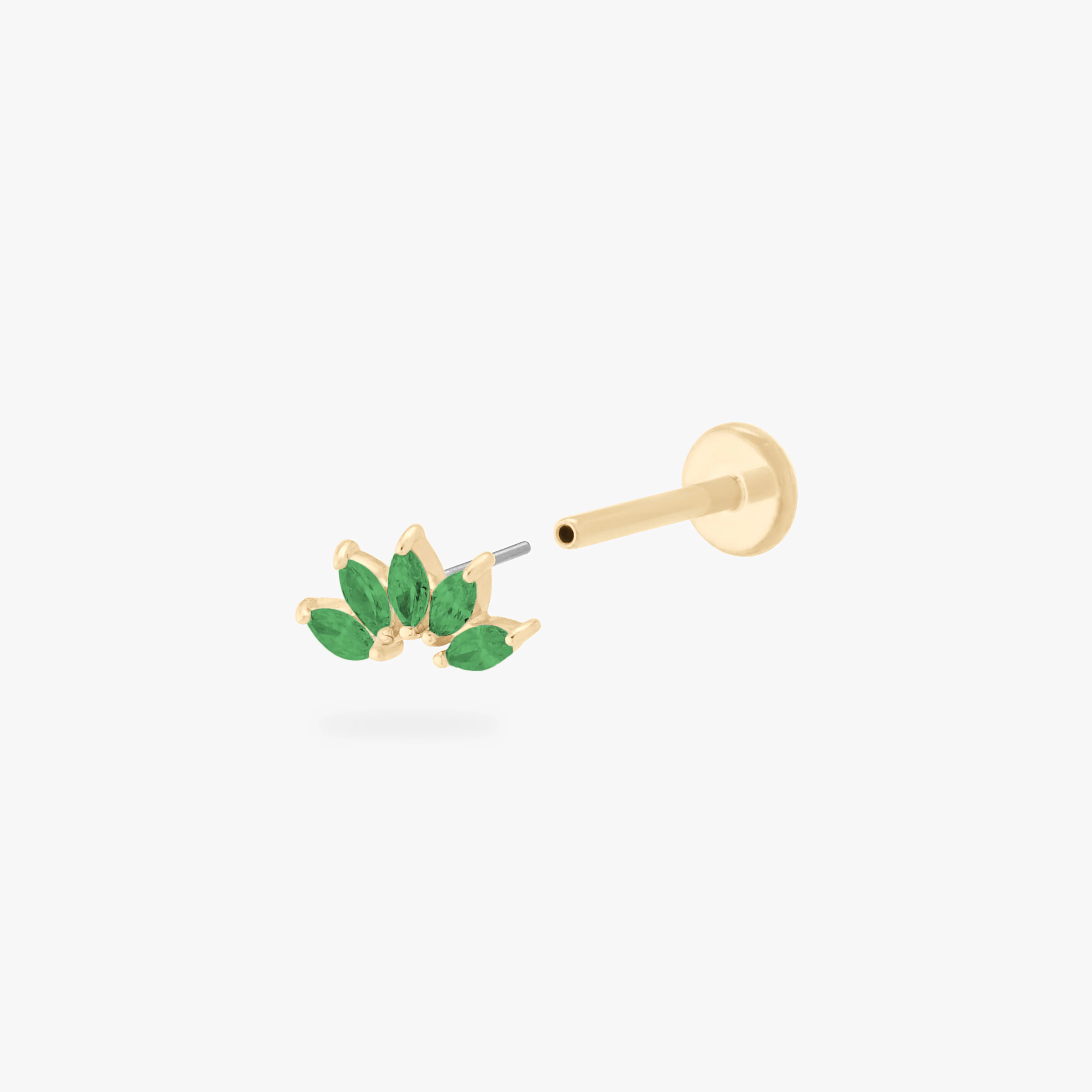 14K Crown Flatback - Image 9