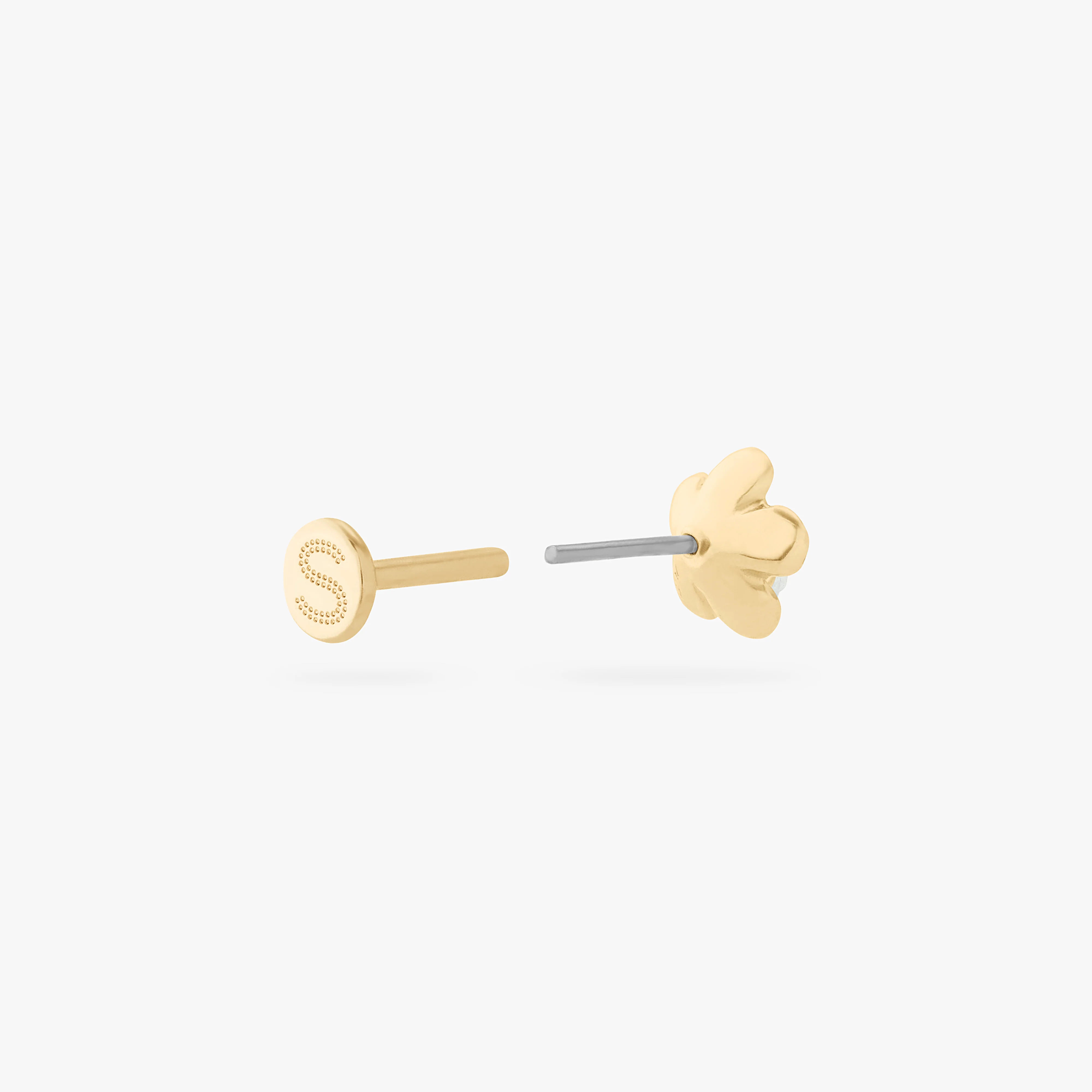 14K Pearl Daisy Flatback - Image 5