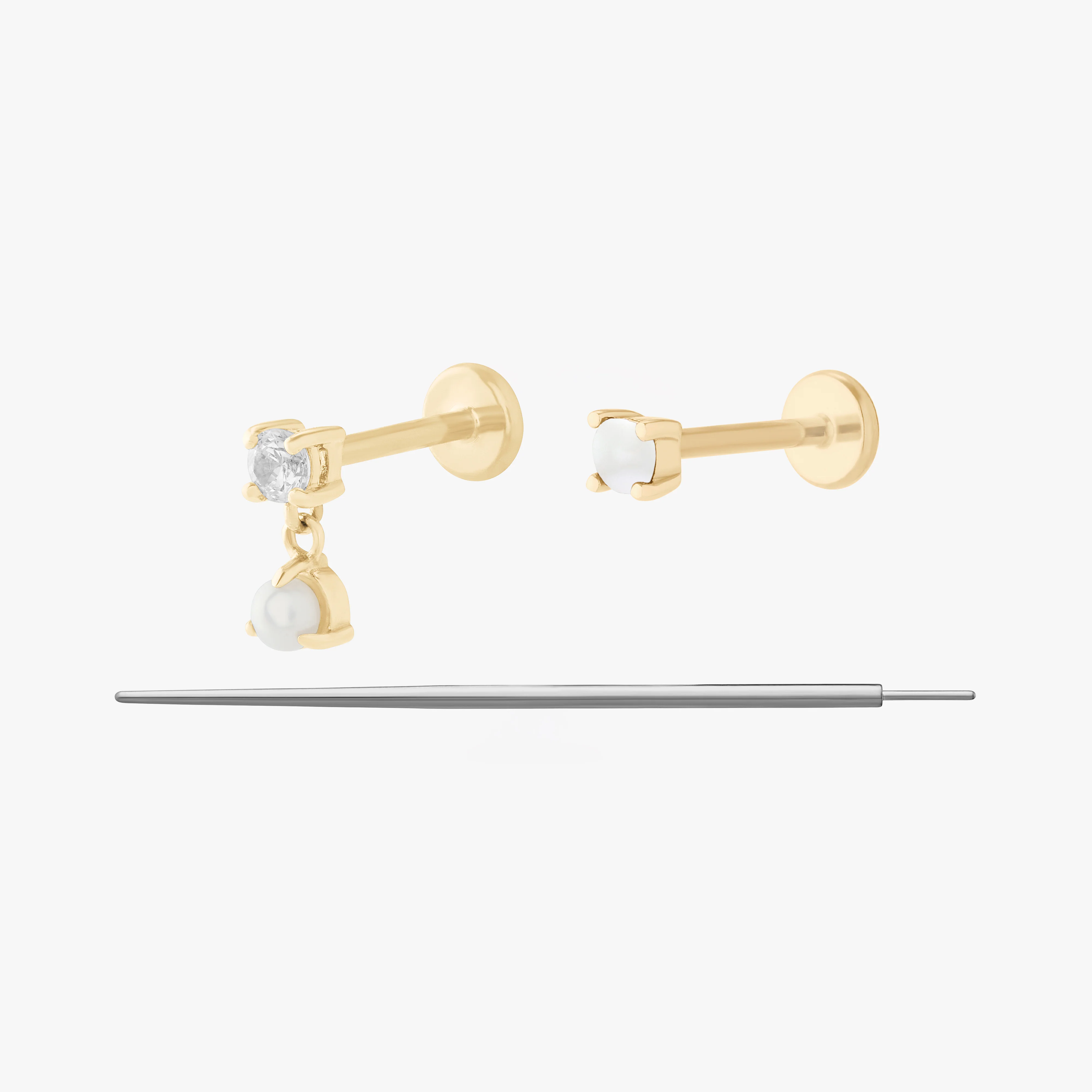 14K Pearl Set