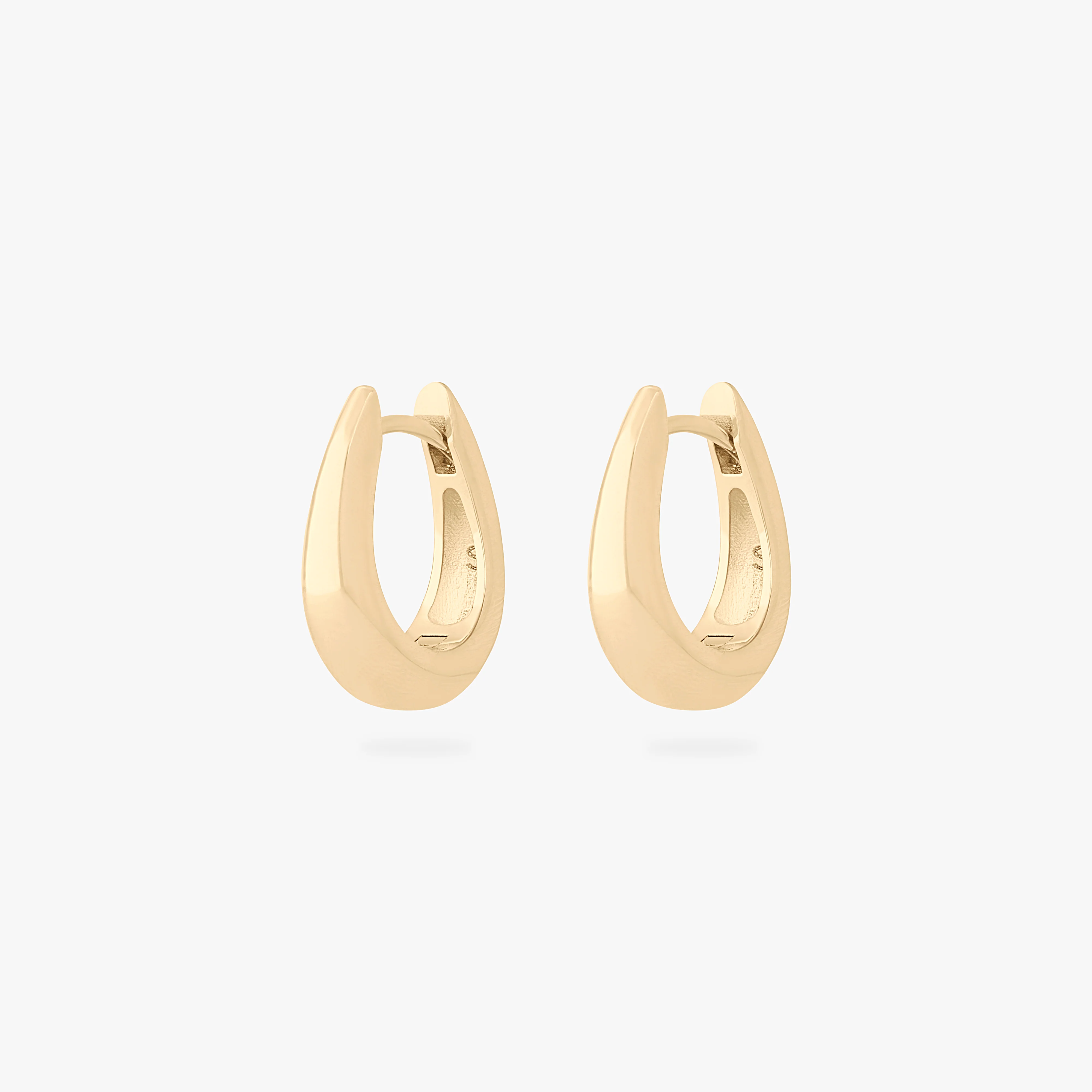Dainty Crescent Huggie - Image 4