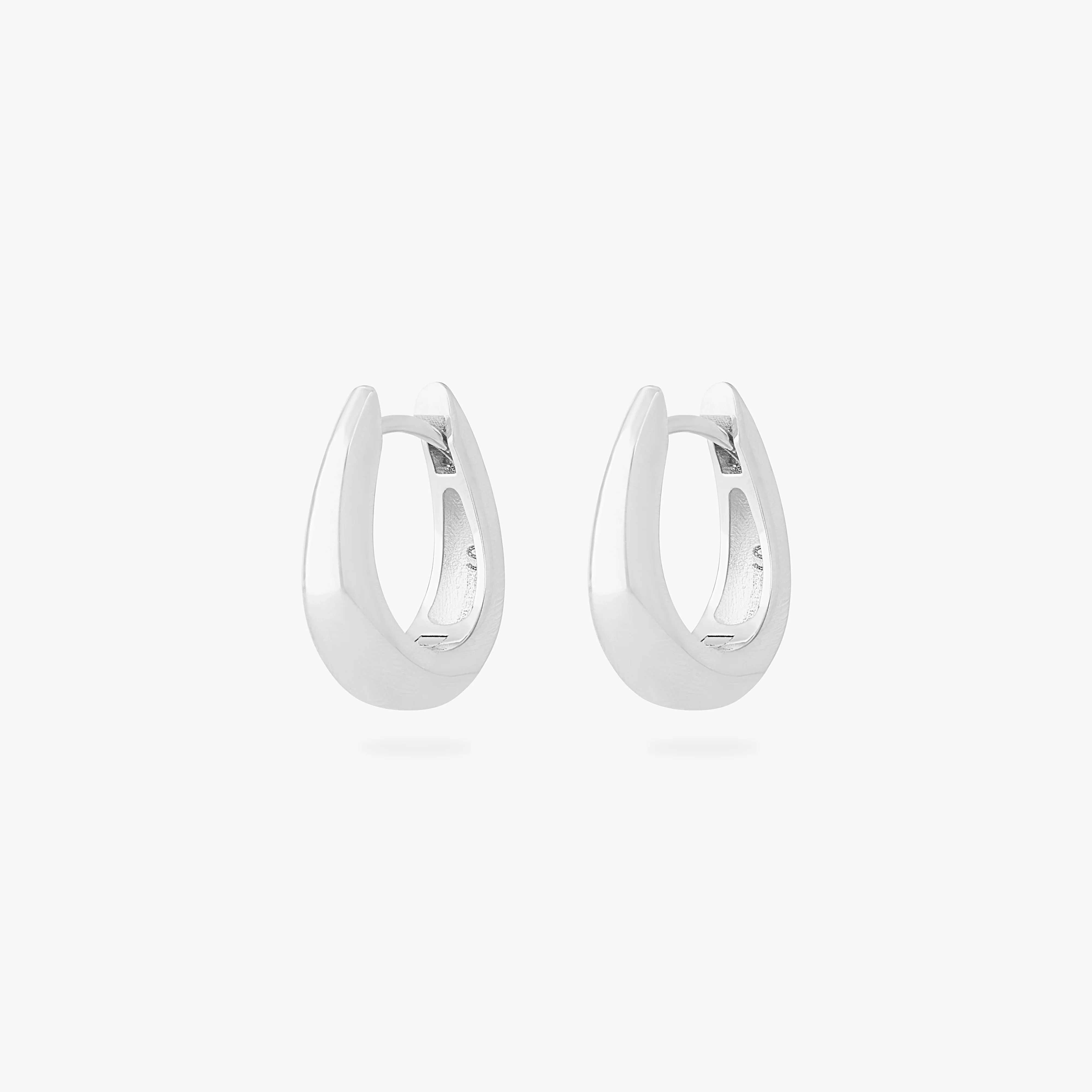 Dainty Crescent Huggie - Image 7