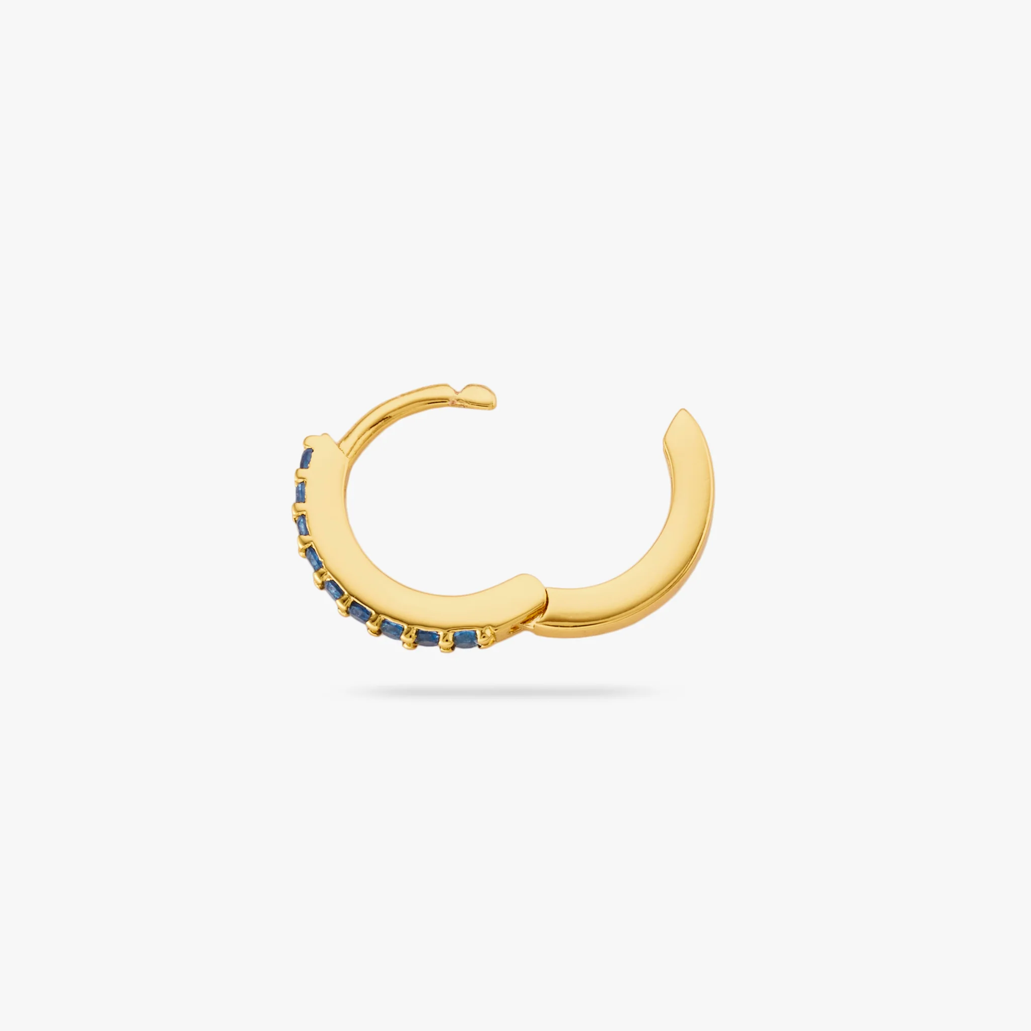 Mini Pave Huggie - Image 32