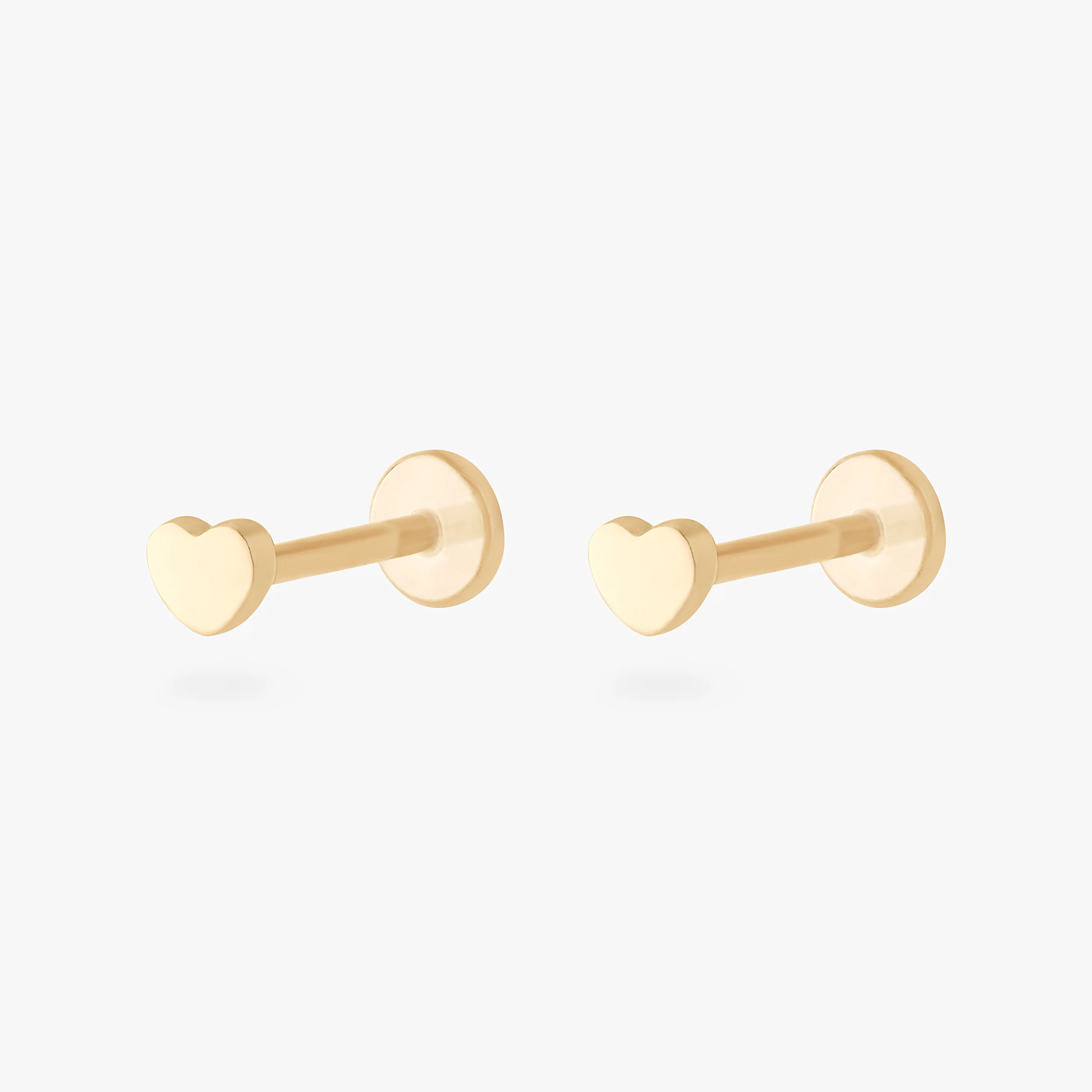 14K Heart Flatback - Image 6
