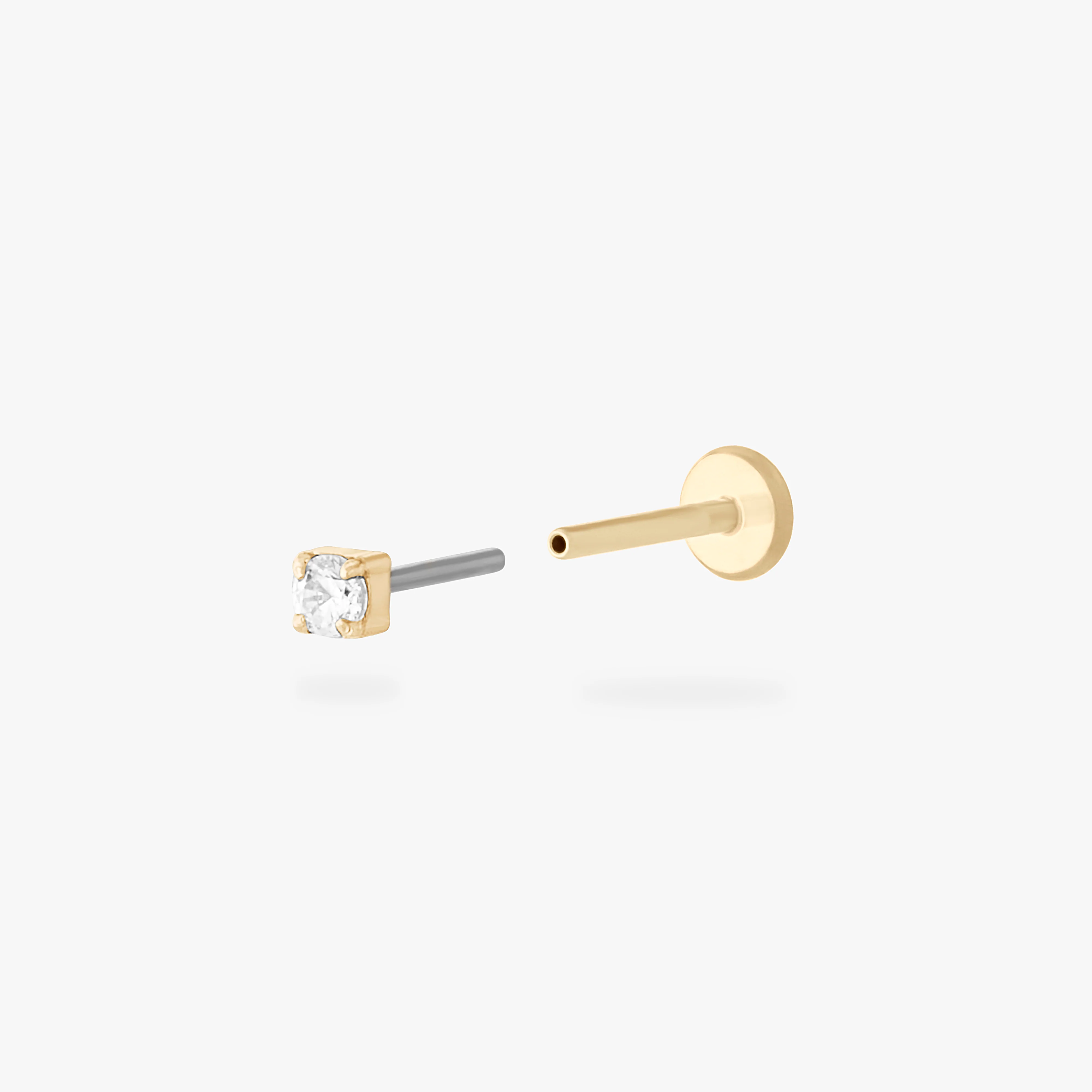 Micro CZ Flatback Stud - Image 2