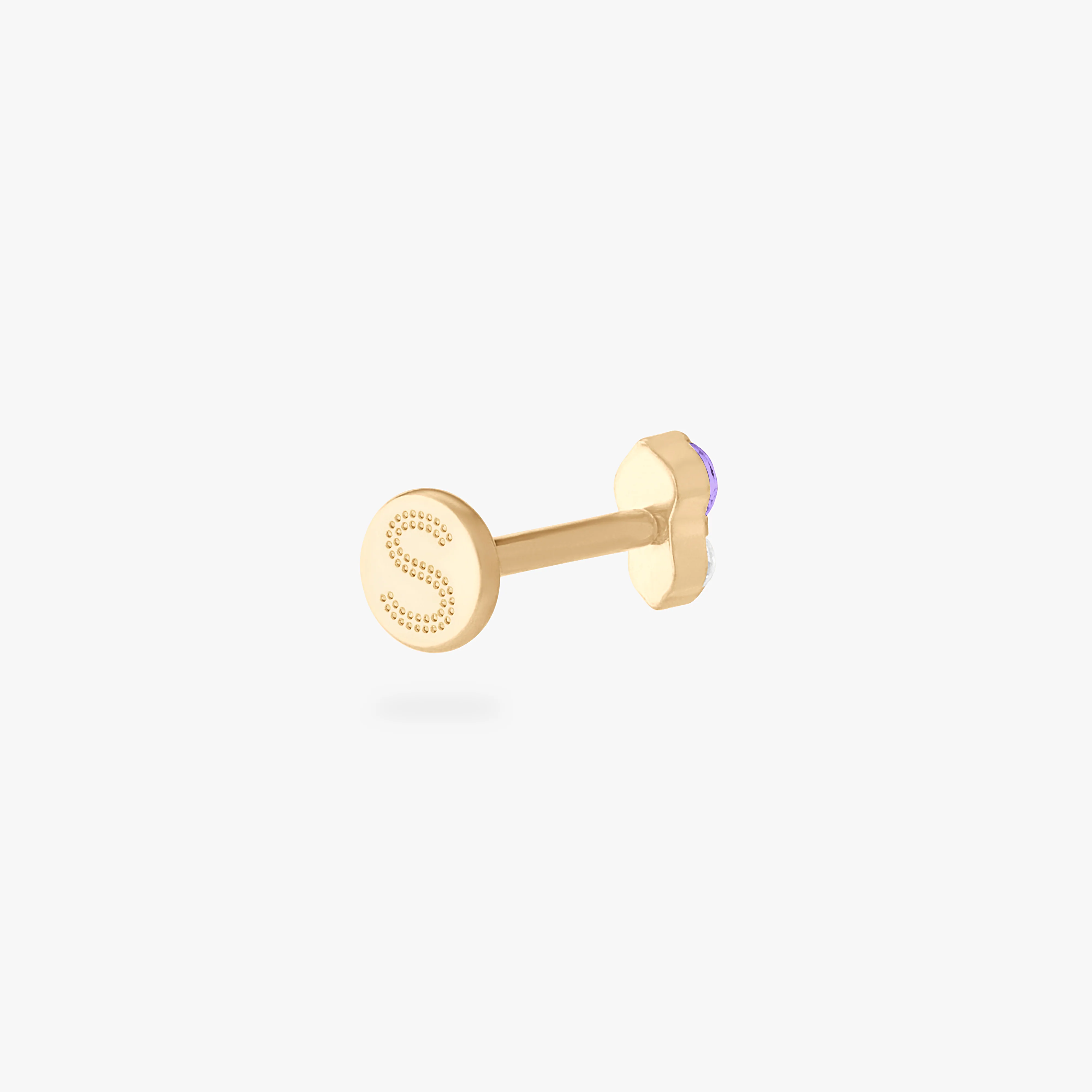 Stacked CZ Flatback Stud - Image 12