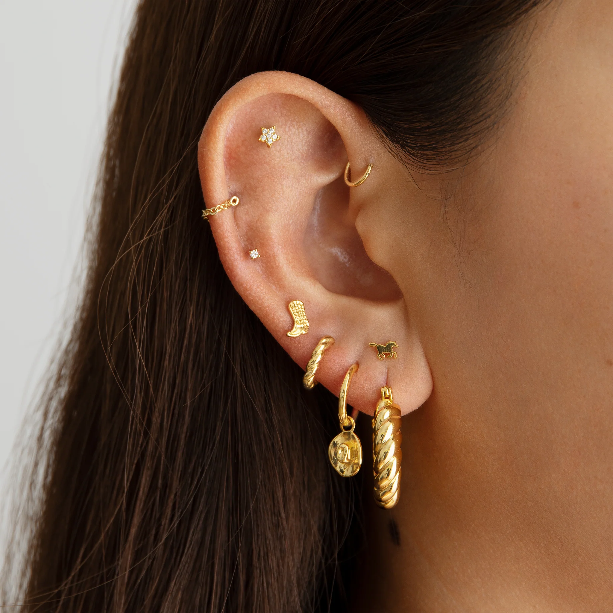 Medium French Twist Hoop - Image 2