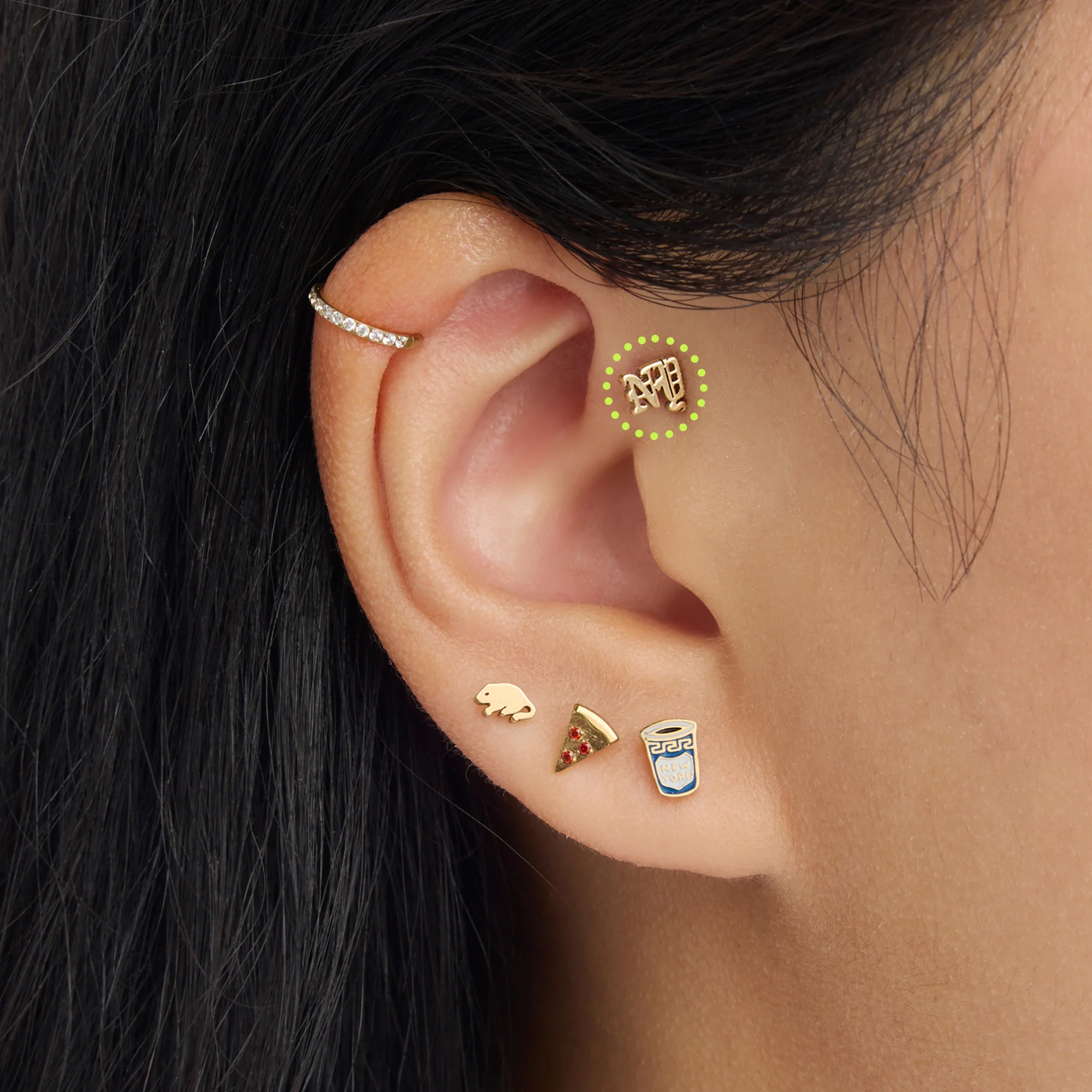 NY Flatback Stud - Image 2