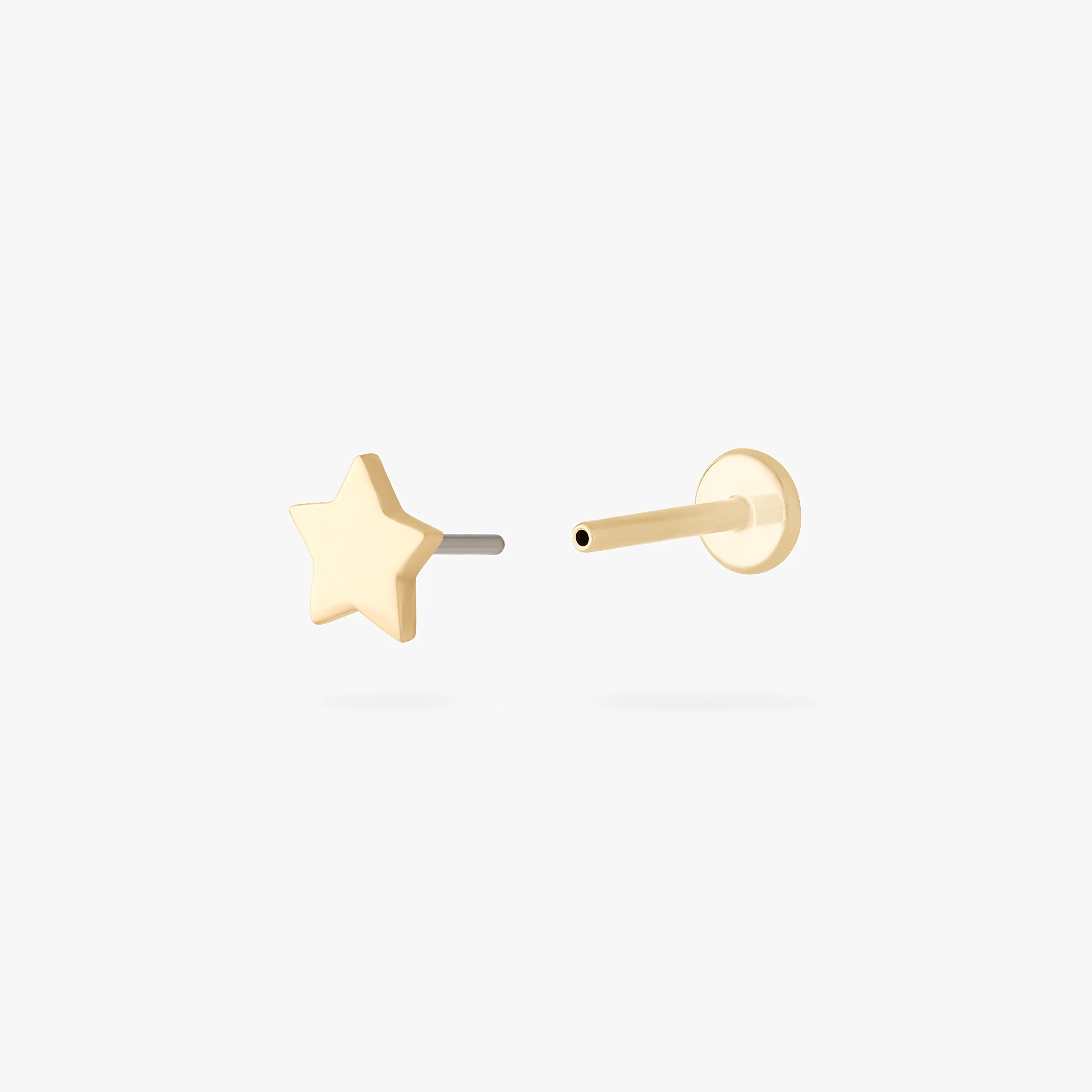 14K Star Flatback - Image 3