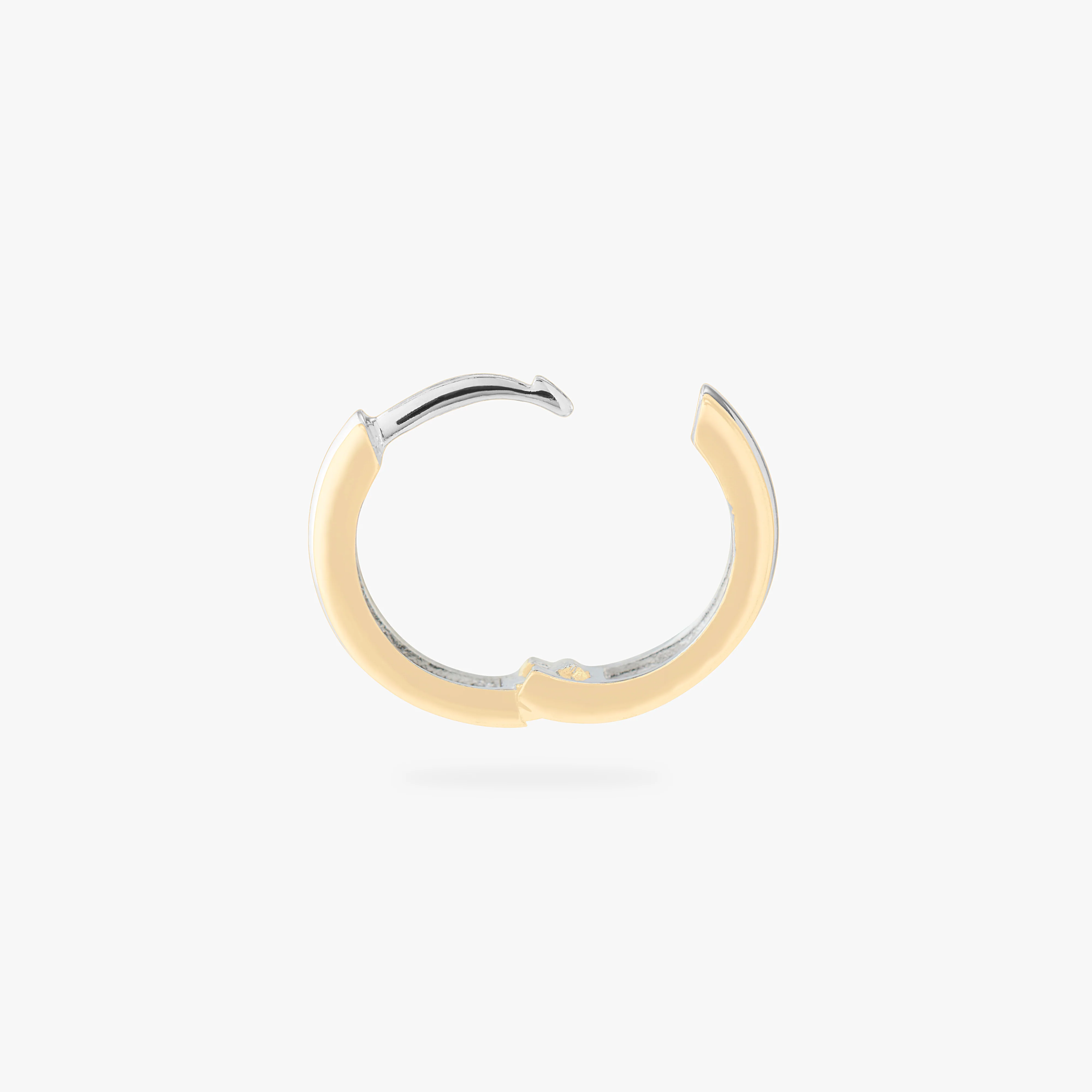 Two Tone Chunky Hoop - Image 3