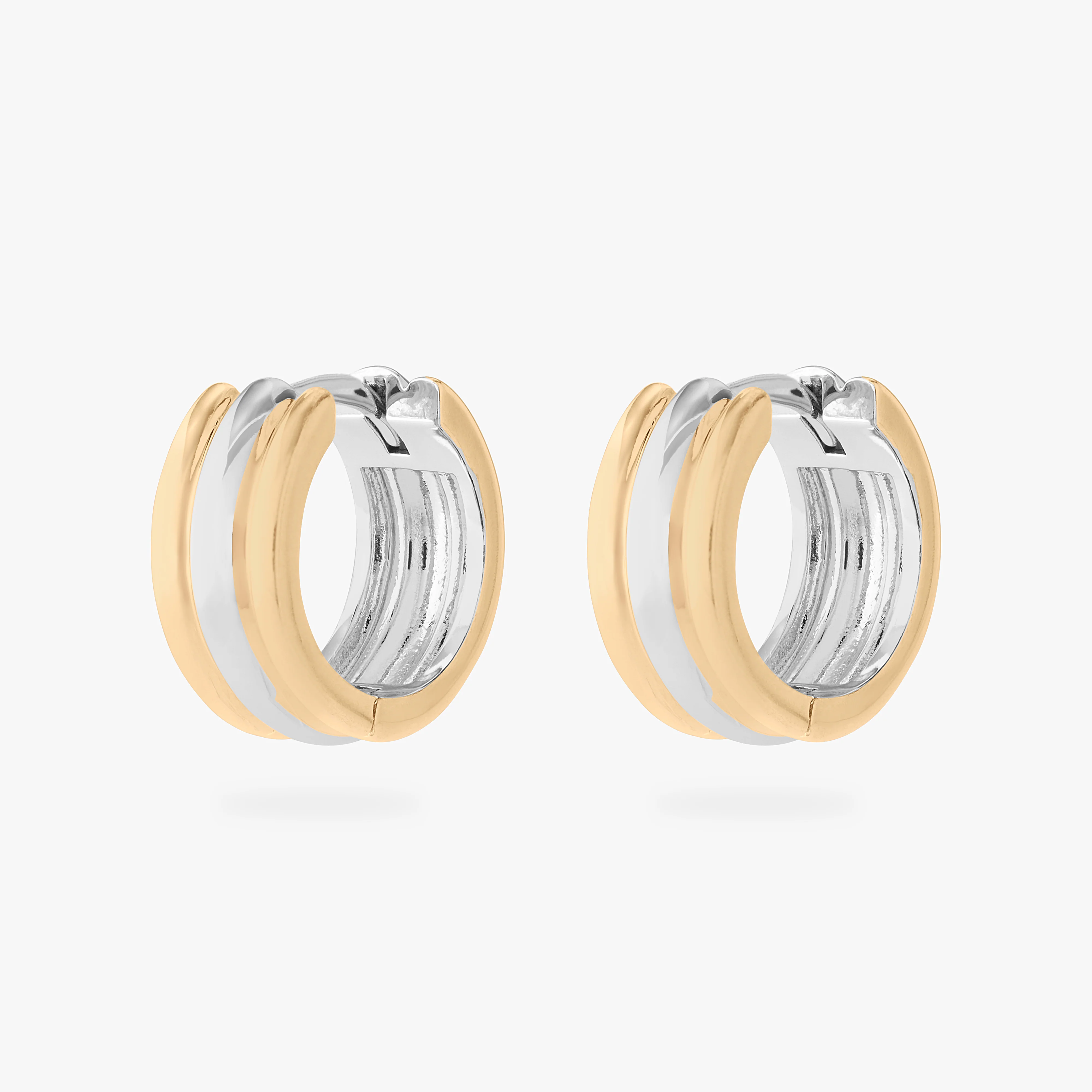 Two Tone Chunky Hoop - Image 4